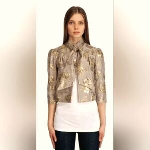ISO Juicy Couture Gilded Rose Metallic Top.  READ Description